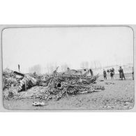 Le Zeppelin de Révigny. [légende d'origine]