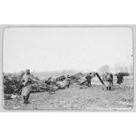 Le Zeppelin de Révigny. [légende d'origine]