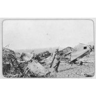 Le Zeppelin de Révigny. [légende d'origine]