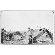 Le Zeppelin de Révigny. [légende d'origine]