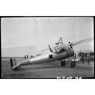 [Morane-Saulnier type P (en dotation à partir de juin 1917) de l’escadrille 122].