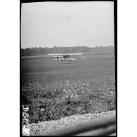 [Farman F40 au décollage].