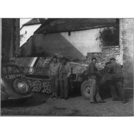 En route vers le nord. Septembre 1944. [légende d'origine]