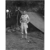 En route vers le nord. Septembre 1944. [légende d'origine]