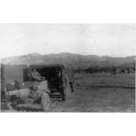 Entraînement en Oranie. Août - décembre 1943. [légende d'origine]