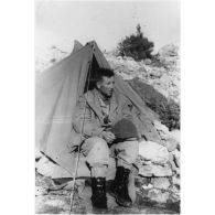 La 3e DIA [division d'infanterie algérienne] sur le front d'Italie. Janvier 1944. [légende d'origine]