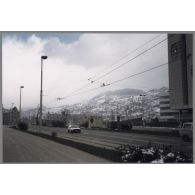 La Zmaja od Bosne au niveau du quartier de Marindvor - Sarajevo. [légende d'origine]