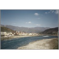 Rivière Drina - Gorazde. [légende d'origine]