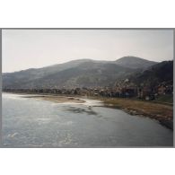 Rivière Drina - Gorazde. [légende d'origine]