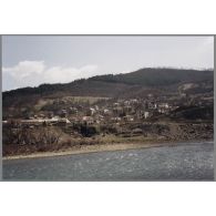 Rivière Drina - Gorazde. [légende d'origine]