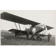 [Valdahon, avion biplan, 1934].