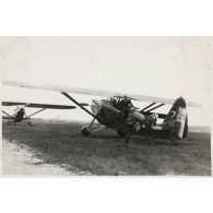 René Chavaux 506e RCC - Valdahon - Besançon 1934. [légende d'origine]