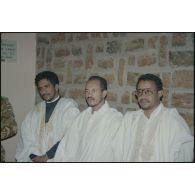 Délégation mauritanienne à l'issue de la cérémonie du 11 novembre 1993. [légende d'origine]<br>