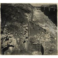 Fossé du fort de Troyon. [légende d'origine]
