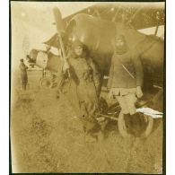 Retour de reconnaissance. [légende d'origine]