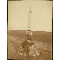 Au CIAB, un bombardier. [légende d'origine]