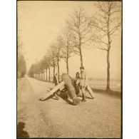 Un obstacle d'importance sur la route de Soissons ( [?]). [légende d'origine]