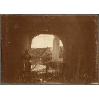 Vue sur la nef de l'église de Broyes. [légende d'origine]