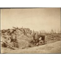 La seule rescapée de la 2e [batterie?] du 1er d'AC. [légende d'origine]