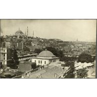 Constantinople à vol d'oiseau. [légende d'origine]