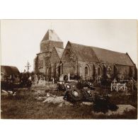 [Cimetière et église].