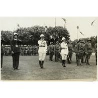 Les volontaires français (force auxiliaire). [légende d'origine]<br>