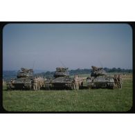 1955, Reutlingen, tirs à Münsingen. [légende d'origine]