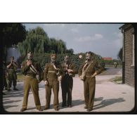 1955, Reutlingen, au Quartier 0019. [légende d'origine]