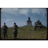 1955, Reutlingen, tirs à Münsingen. [légende d'origine]