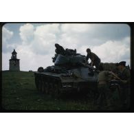 1955, Reutlingen, tirs à Münsingen. [légende d'origine]