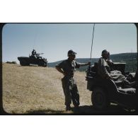 1957 Palat, op Guertoufa III Août (2) Adjt-Chef Gras. [légende d'origine]