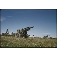1958 Ops 6, op Gilles (4) artillerie. [légende d'origine]