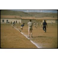[Journée de la Saint-Georges 1958, match de football, le 3/12e RD contre le 4/5e GCP].