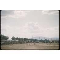 [Journée de la Saint-Georges 1958, match de football, le 3/12e RD contre le 4/5e GCP].
