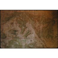 [Carte représentant le quartier de Dominique-Luciani (Takhemaret) ou est installé le 3/12 RD].