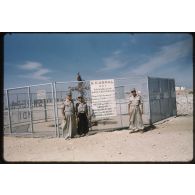 Désensablage, docteur Rouffi, Hassi-Messaoud, animaux, généralités, divers, signes marchands. [légende d'origine]