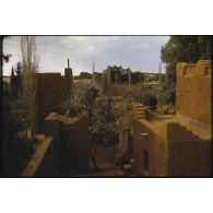 Habitations, père de Foucauld, Colomb Béchar, Divers. [légende d'origine]