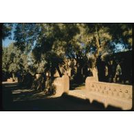 Habitations, père de Foucauld, Colomb Béchar, Divers. [légende d'origine]