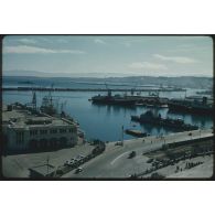 [Le port d'Alger].