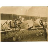 [Caudron bi-moteur du sergent Drouet].