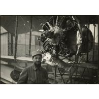 [Caudron bi-moteur du sergent Drouet].