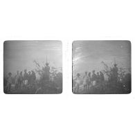 Cheminée de Foukao. Le colonel Mortreuil. [légende d'origine]<br>