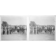 [Tchad. Portrait d'un groupe de musiciens].