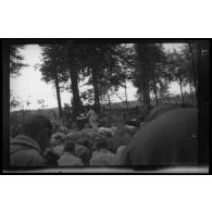 La Forestière. Juillet 1915. La messe. [légende d'origine]