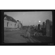 Août 1915. Ablain Saint Nazaire. Lieutenant Gautier. [légende d'origine]