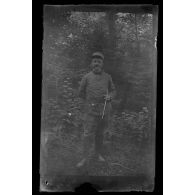 27-7-15. La Faisanderie. Sous-lieutenant Perney. [légende d'origine]