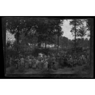 15-8-15. La Forestière. La messe. [légende d'origine]