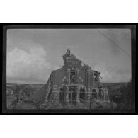 25-8-15. Ablain. La mairie. [légende d'origine]