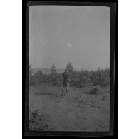 9-1915. Colonel Schmidt à La Forestière. [légende d'origine]