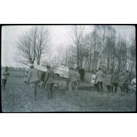  [Fokker 196/16 descendu dans nos lignes à Cormelois. 10-4-16].